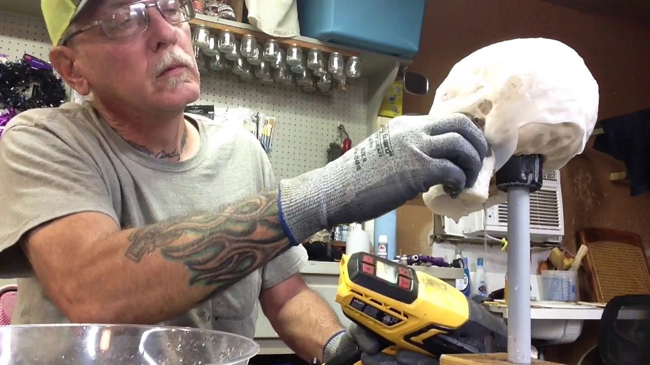 Milk Jug Skulls