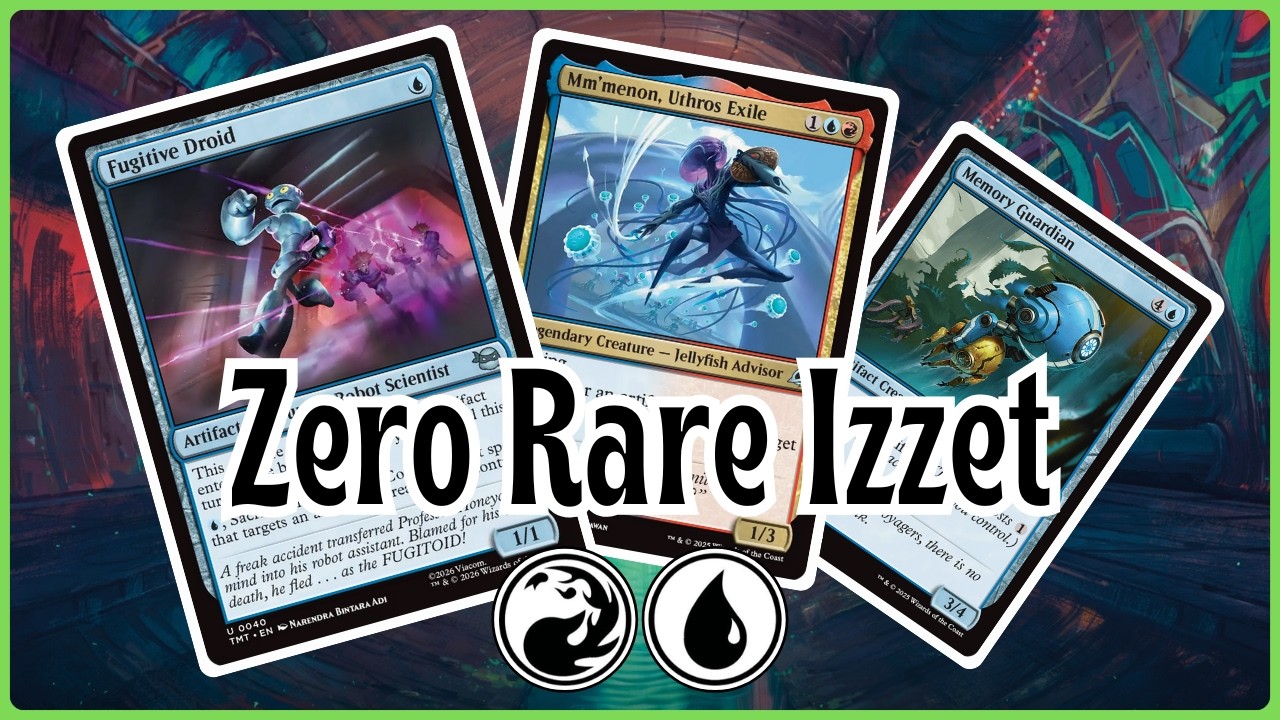 Zero Rare | Izzet Artifacts Robots | Artisan Standard Budget Deck | MTG Arena