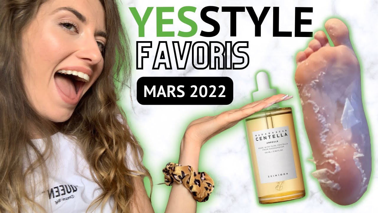 HAUL YESSTYLE SKINCARE | les MEILLEURS produits K-BEAUTY |PRODUITS DE BEAUTÉ CORÉENS 🇰🇷  mars 2022