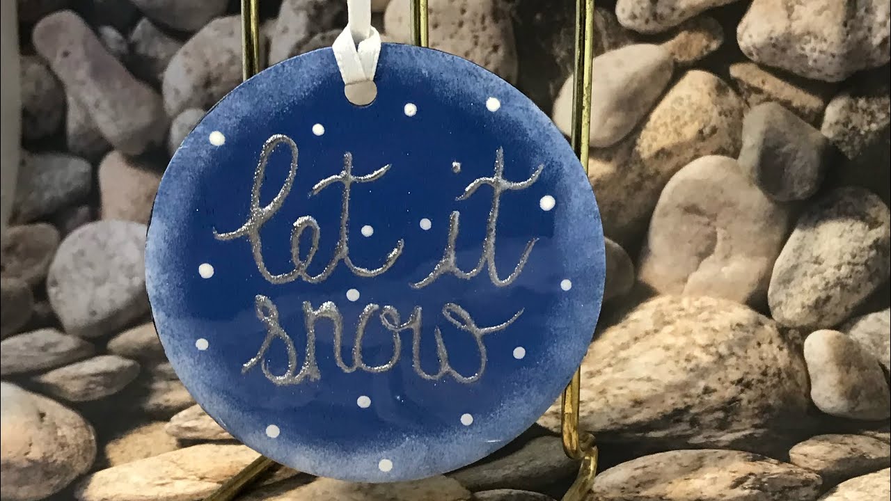 How to paint “Let it snow” with Chrome Powder