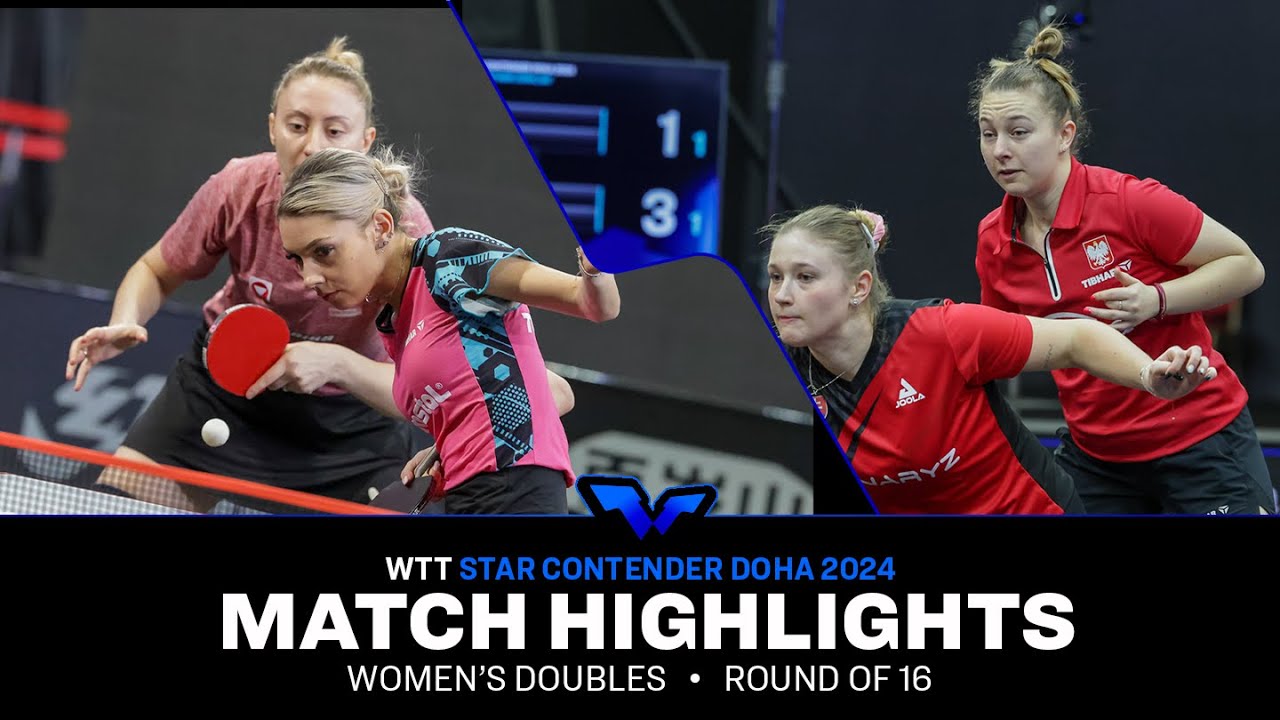 Bajor/ Kukulkova vs  Polcanova/ Szocs | WD R16 | WTT Star Contender Doha 2024