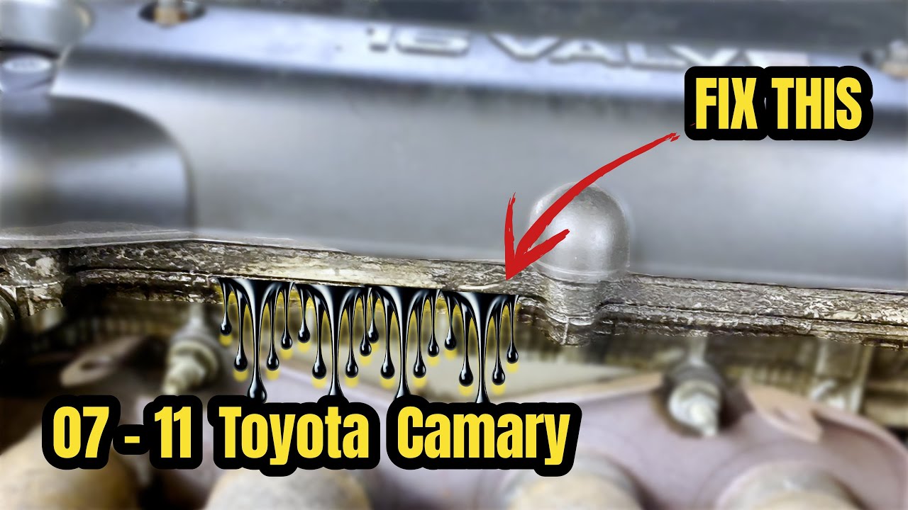 Replacing a 2007-2011 Toyota Camry Valve Cover Gasket to Fix an oil leak