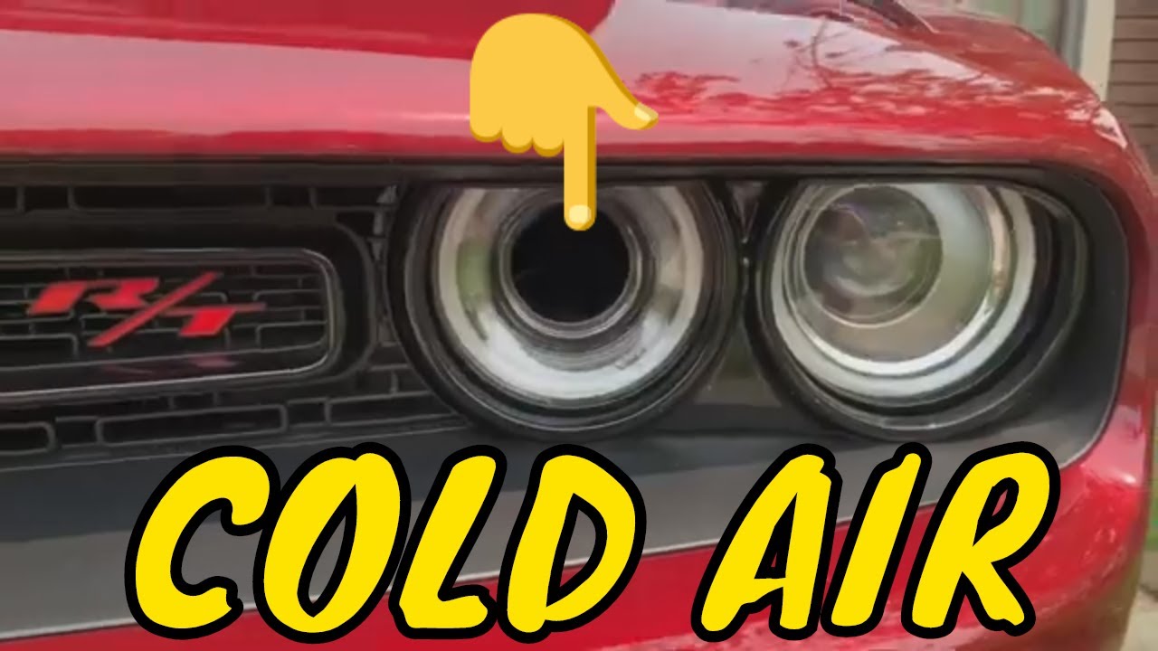 Dodge Challenger Headlight Cap Removal / First Couple Mods to Come