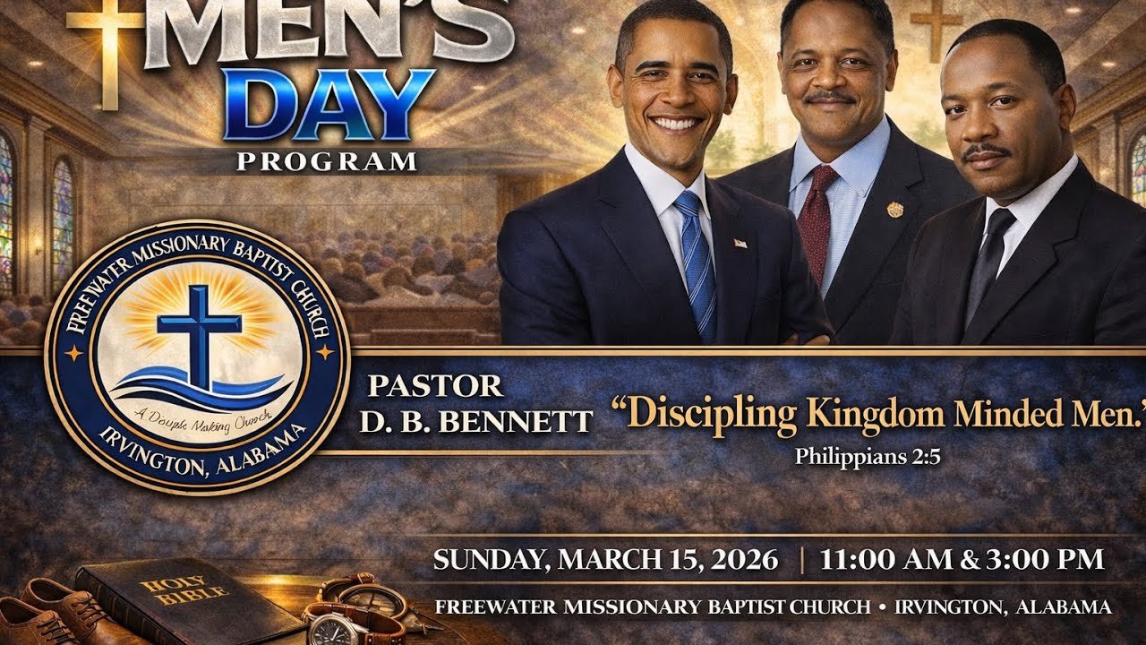 Annual Men's Day  2026- Pastor Howard Nelson, Guest Speaker 