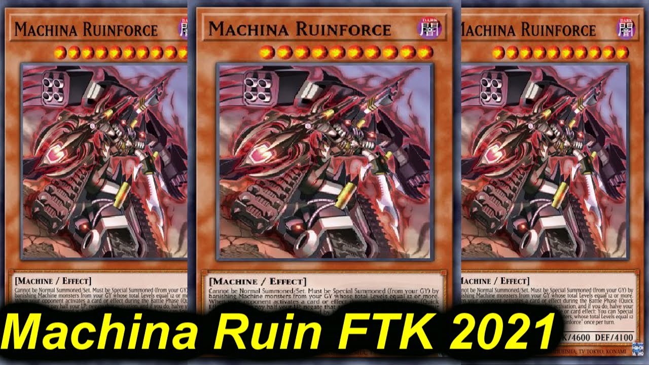 【YGOPRO】Machina Ruin FTK
