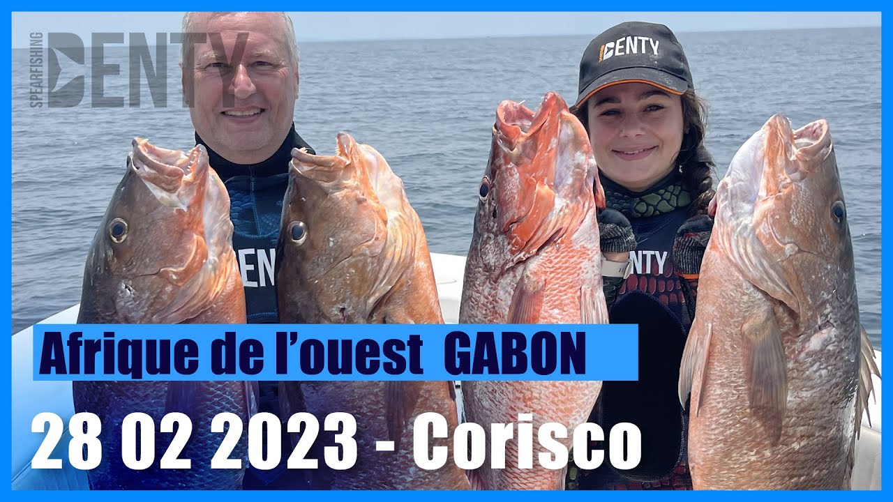 Chasse sous-marine Au Gabon à la frontière de la Guinée Equatoriale. 5éme journée spectaculaire.