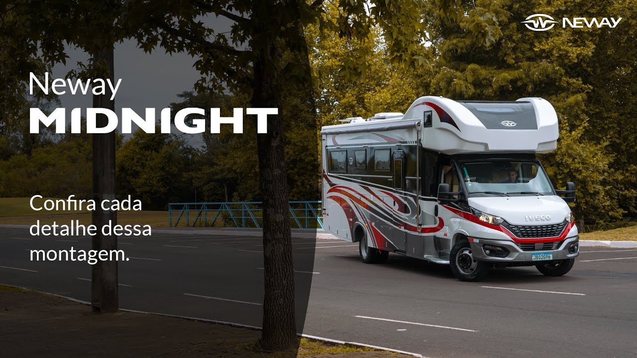 MOTORHOME NEWAY MIDNIGHT - Apresentação detalhada - CNH B