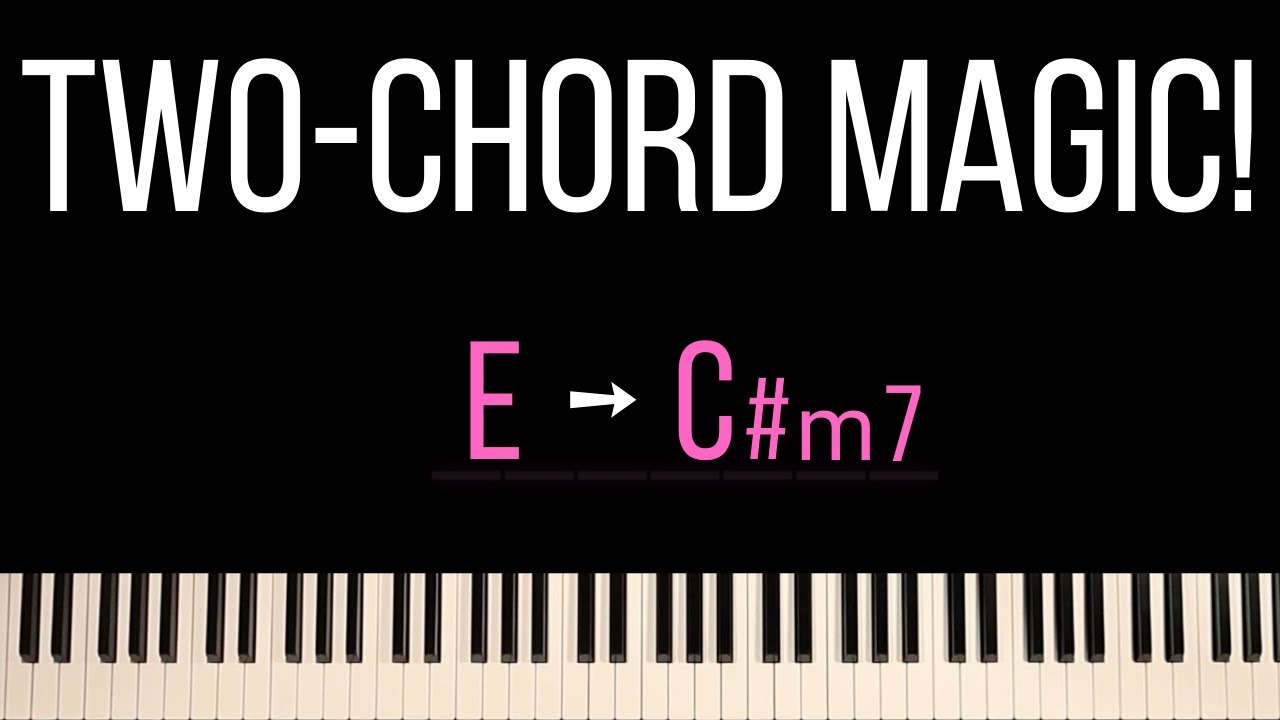 MOVE EASILY FROM E TO C#m7  ON THE PIANO!