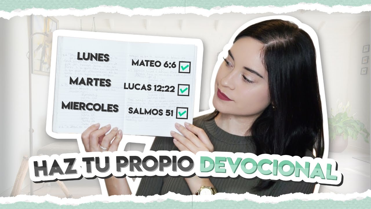 ¡Haz Tu Propio Devocional!