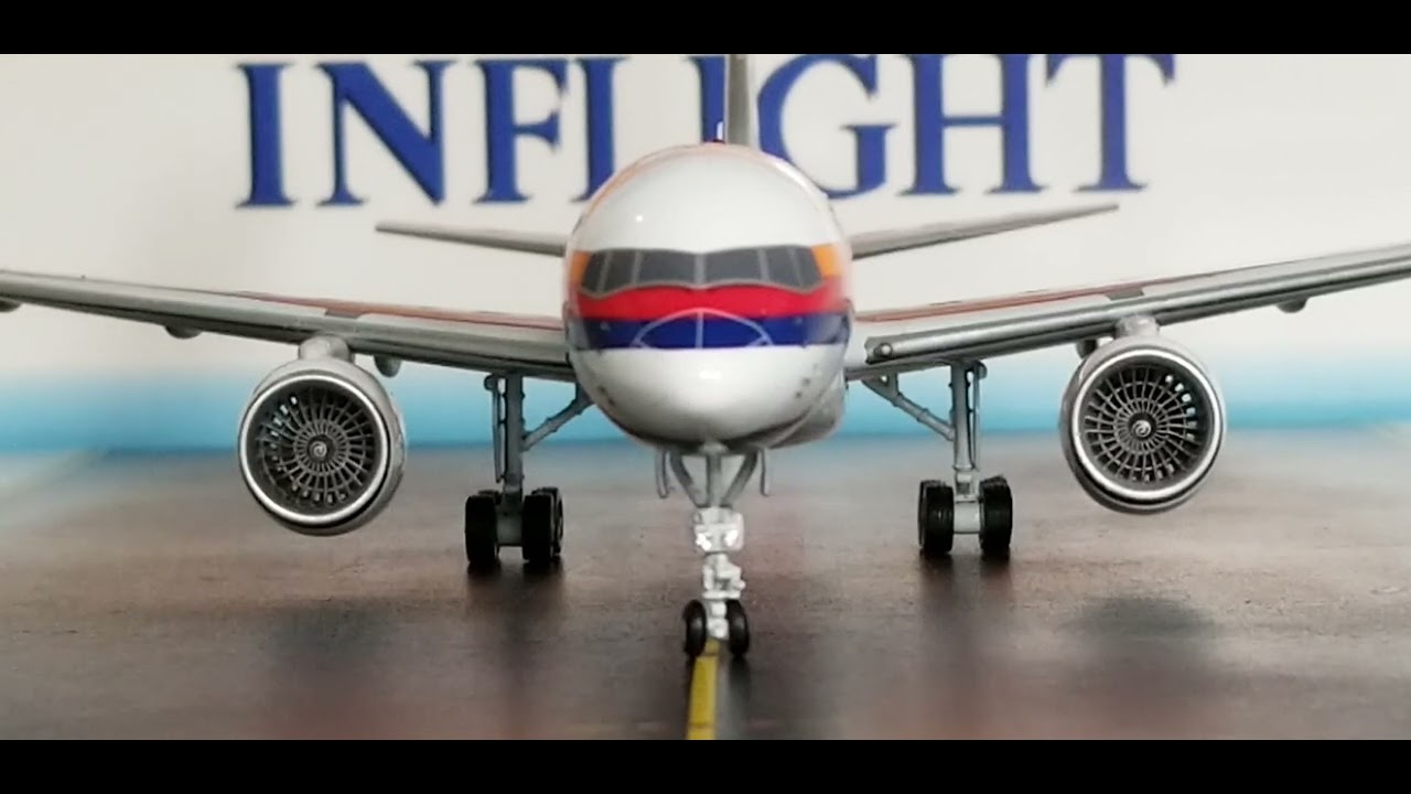 Inflight 200 Vintage United Airlines B757-200(Retro Saul Bass Livery)Review(FHD)