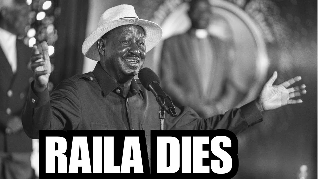 LIVE! BREAKING NEWS! RAILA ODINGA DIES! Kenyans react! Sad News for Kenya