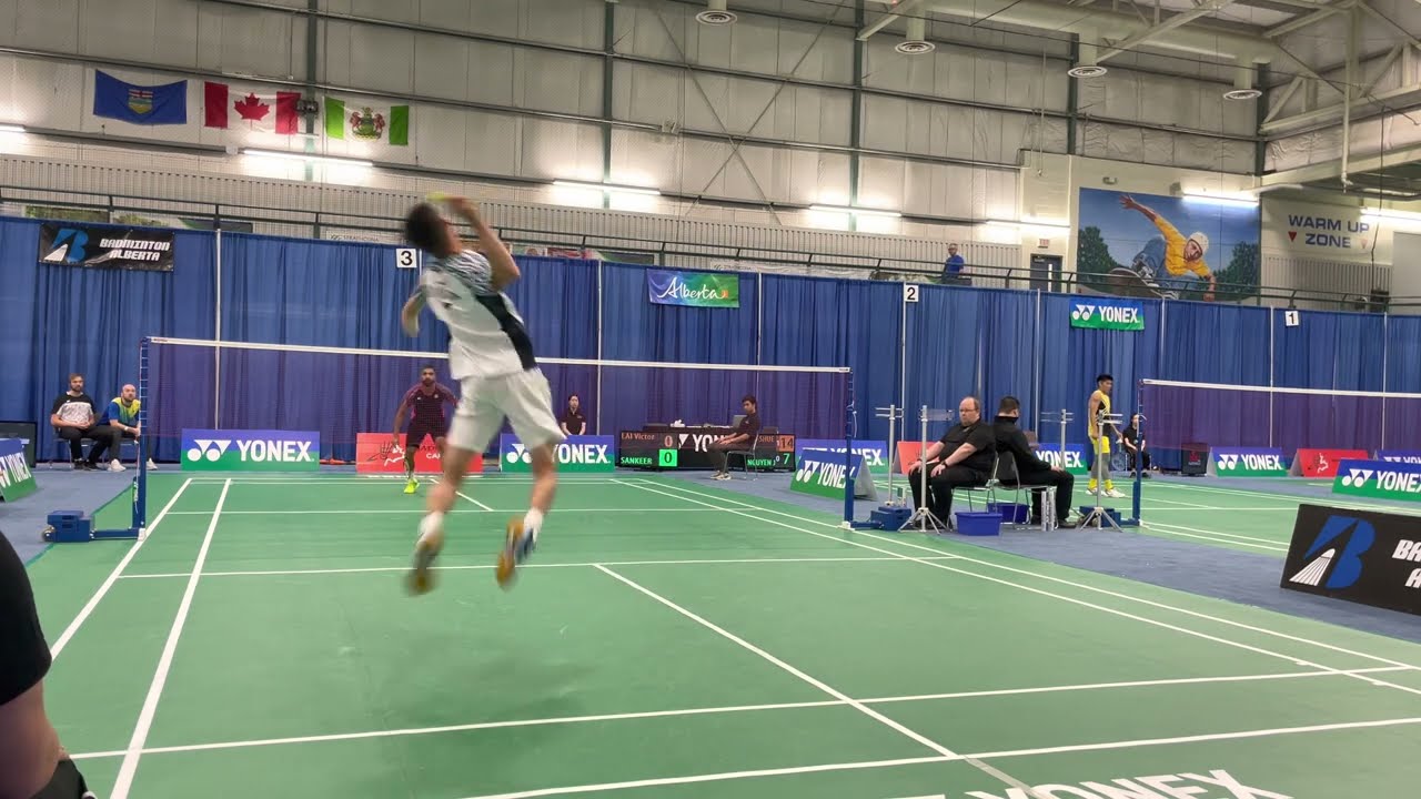 BR Sankeerth vs Victor Lai MS SF 2022 Canadian National Championship