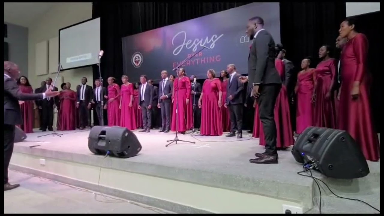 (Amateur Video) The Riverview Church Choir , Kitwe -  Zambia in concert performing 'The Holy City'