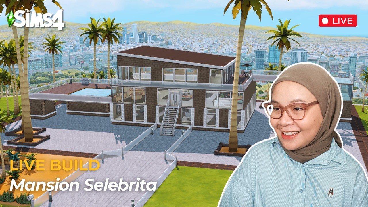 Temenin Aku Renov Rumah Gedongan di The Sims 4 Yuk! | Del Sol Valey Save File Live Build