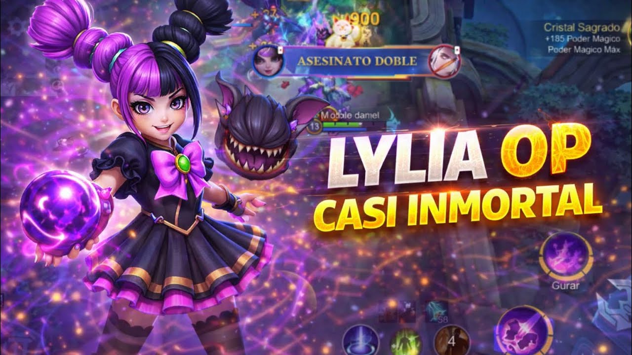 LYLIA MVP 😈🔥 11 KILLS + 16 ASSISTS | DOMINANDO LA MRO – Mobile Legends