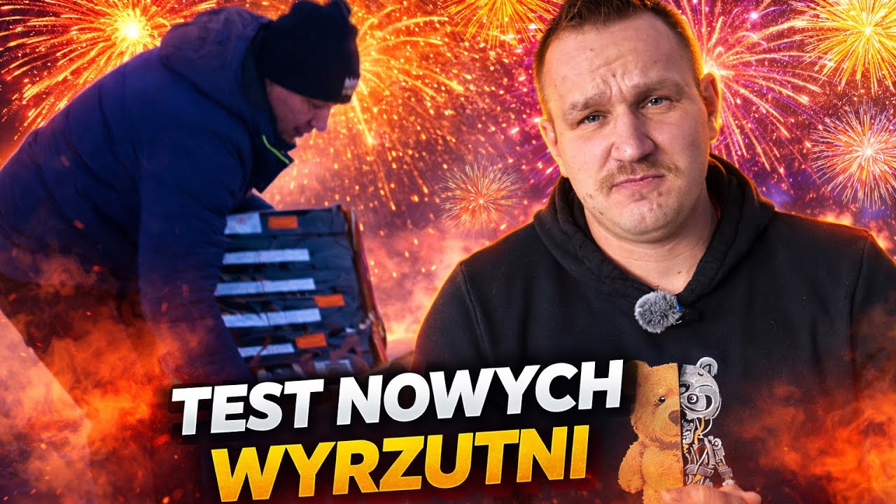 TEST NOWYCH WYRZUTNI SRPYRO 2026 💥Nowy sezon! Lepsze efekty ? 