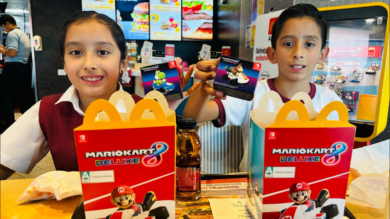 💢🚨NUEVA COLECCIÓN DE MARIO KART Y MCDONALDS🚨💢 Nintendo lo vuelve hacer figuras épicas #nintendo