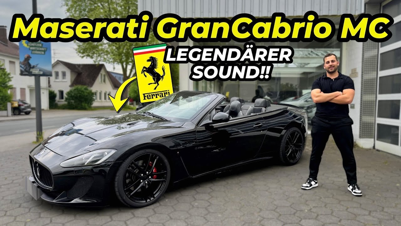 Legende! 😍 Maserati GranCabrio MC im Test | Fico
