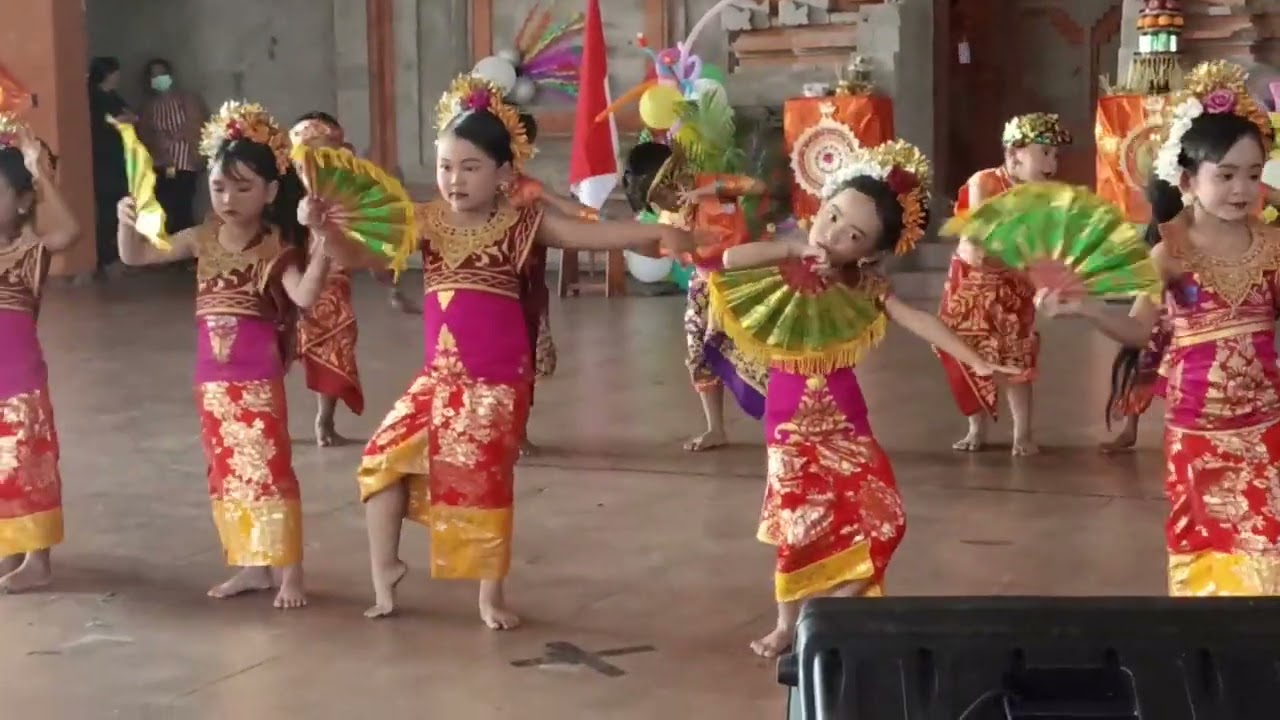 Tari Janger TK Negeri Banjar Jawa