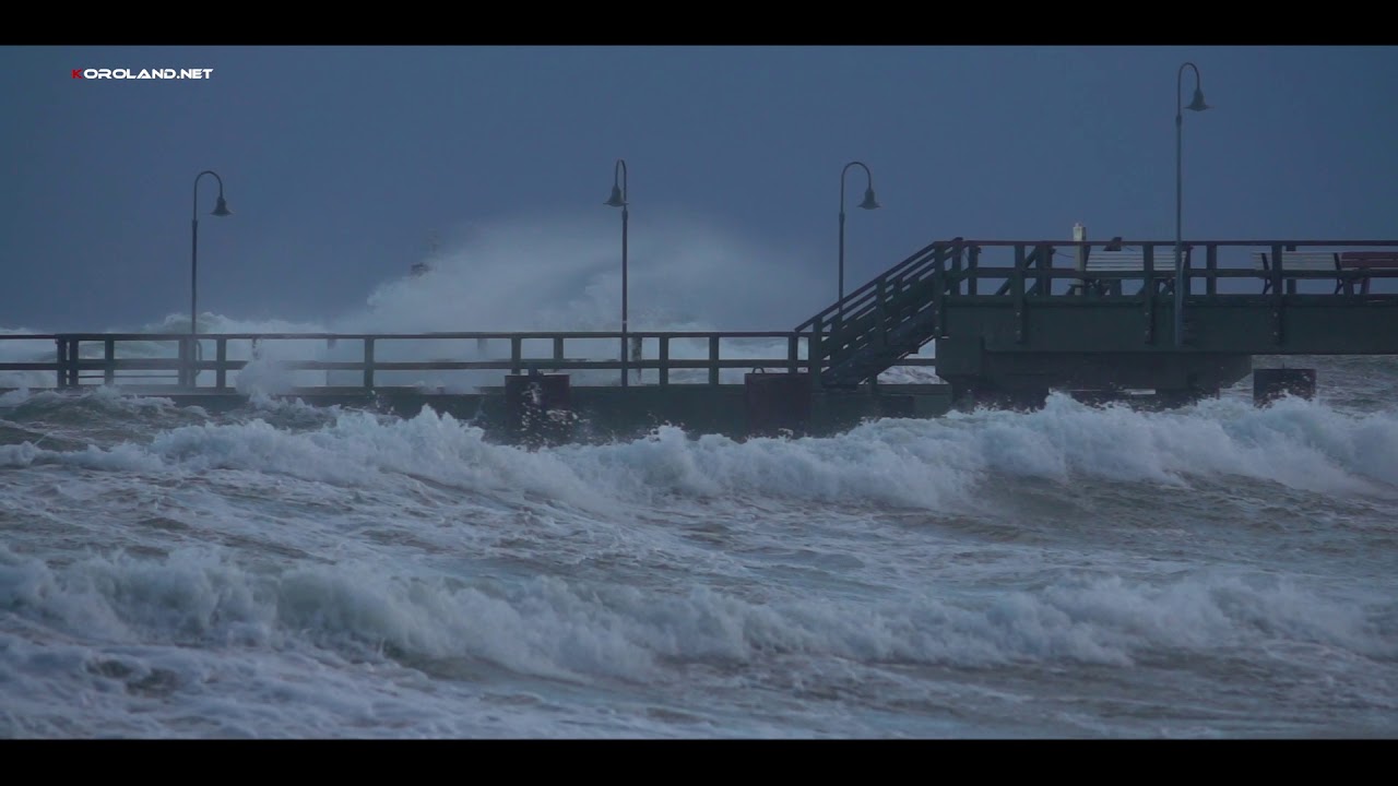 02.01.2019 Sturm Zeetje fegt über Rügen-Göhren