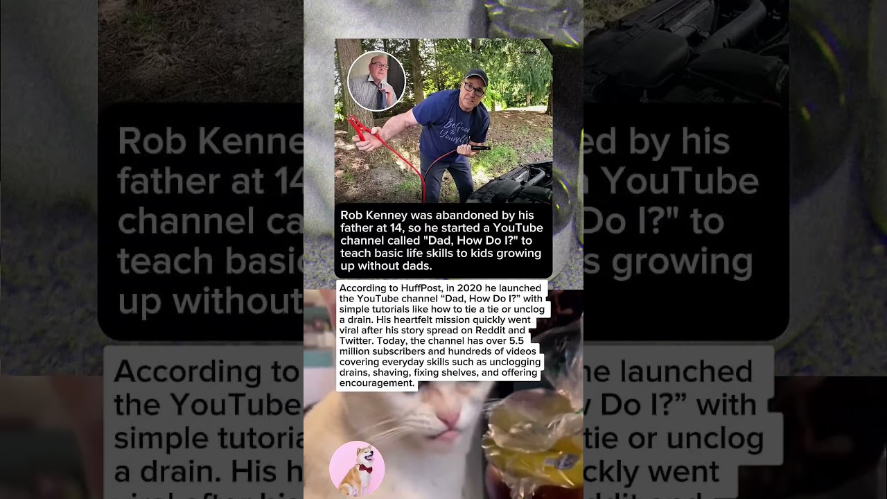 He Had No Dad&hellip; So Rob Kenney Became One for Millions ❤️