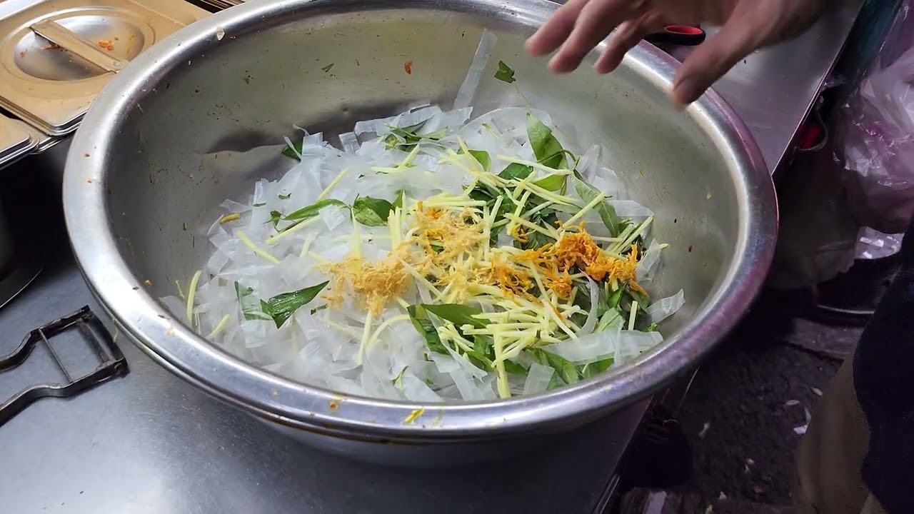 Most Popular Mixed Rice Paper of Vietnam | Vietnamese Street Food | Amazing Spicy Mixed Rice Paper