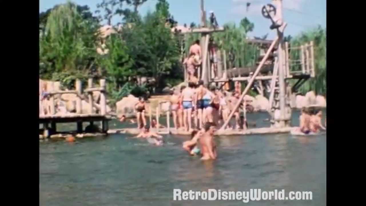 River Country 1978 - Walt Disney World - Restored Home Movie in HD