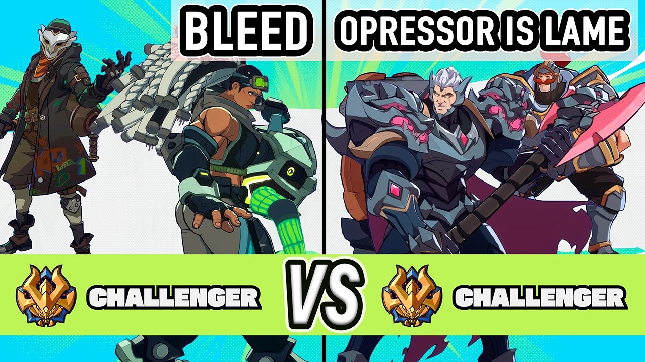 2XKO ▰ Bleed (Illaoi / Ekko) vs Opressor is lame (Darius / Braum) ▰ High Level Gameplay