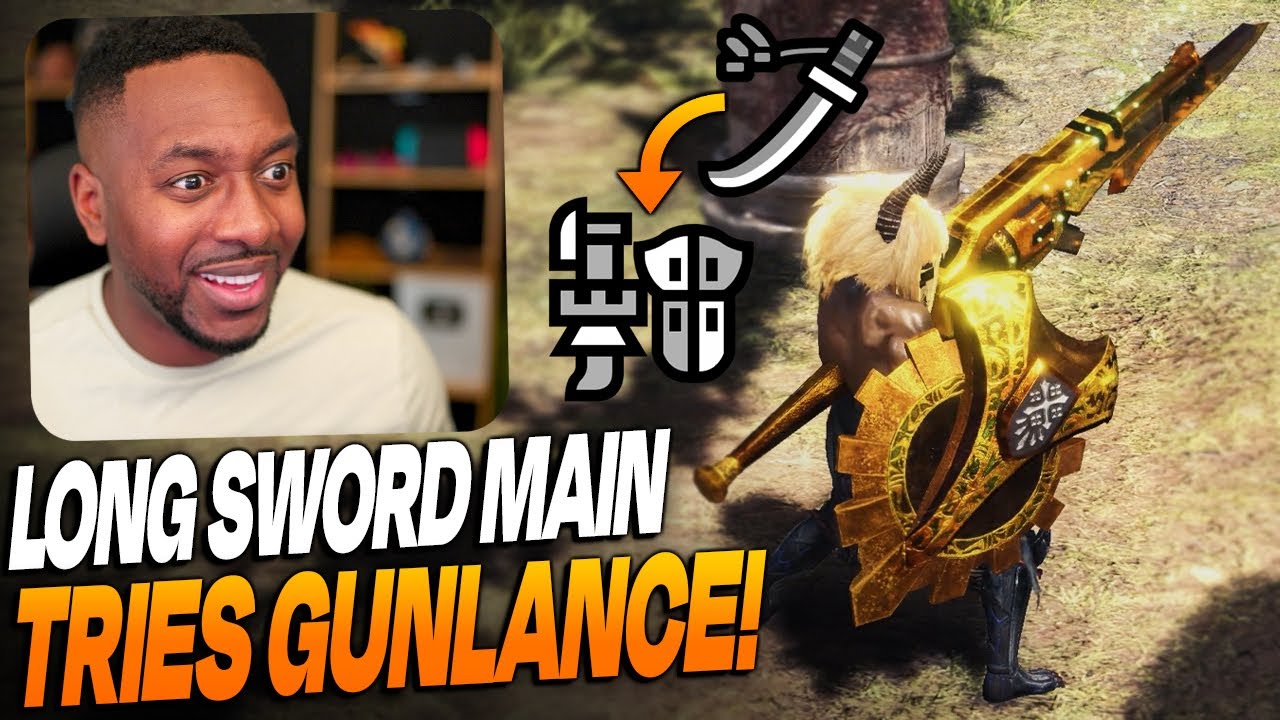 Longsword Main Tries Gunlance For The First Time! Day 1 & 2 • Monster Hunter World Iceborne Gameplay