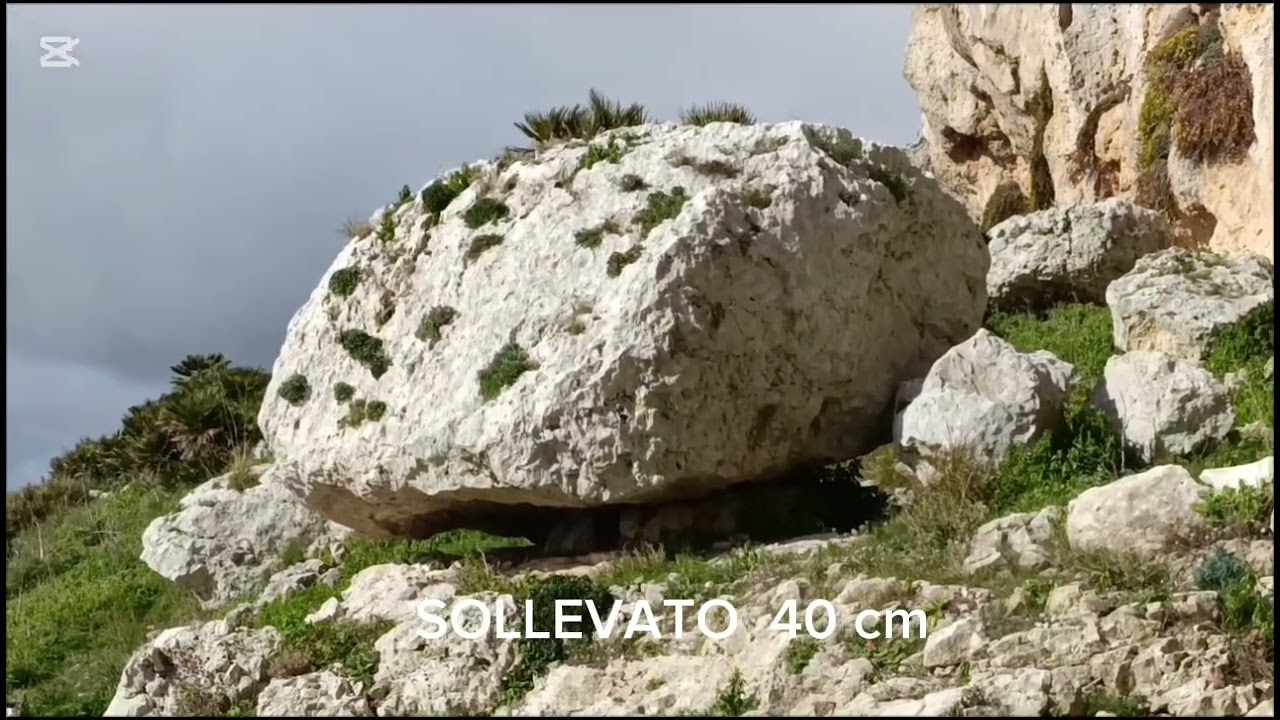 DAL PALEOLITICO A OGGI IL PAESAGGIO MEGALITICO CI MOSTRA LE NOSTRE RADICI CALTABELLOTTA SICILIA