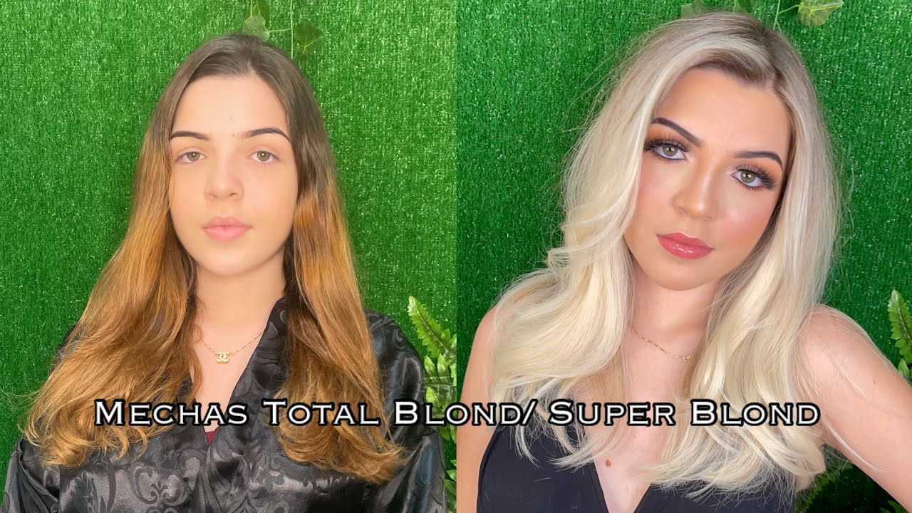 Mechas Super Blond  Passo a Passo