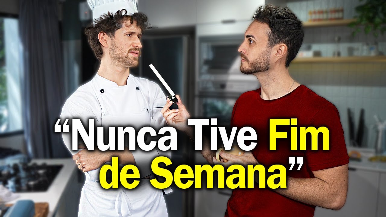 Vivendo a Rotina do Chef Mais Bem-Pago do País - Cheff Otto