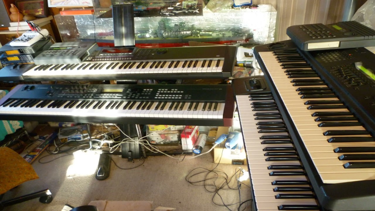 ドラゴンボール ソリッドステートスカウター バーダック キーボードアレンジ in YAMAHA MOXF8  PART2
