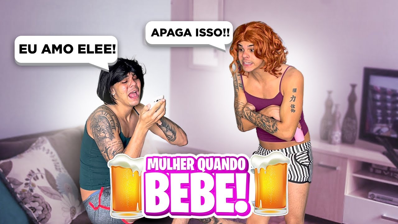QUANDO A MENINA BEBE