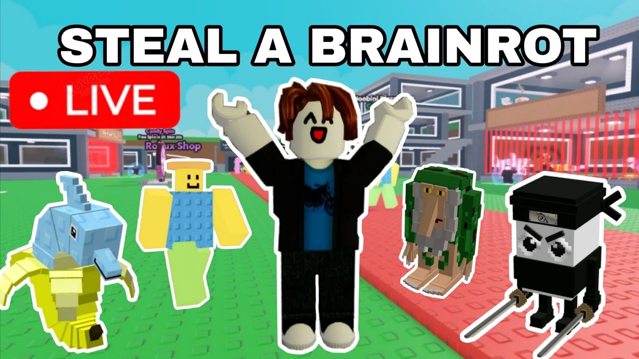 JUCĂM STEAL A BRAINROT PE LIVE