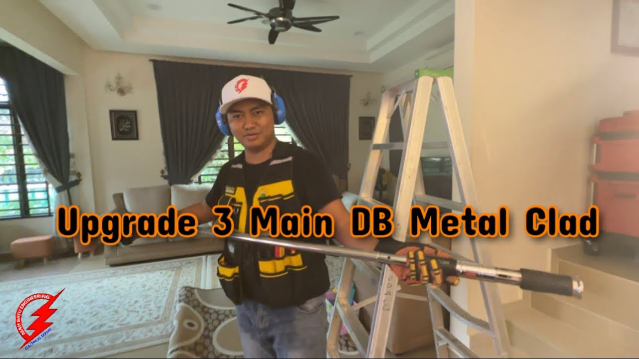 PAKAR ELEKTRIK : Tukar DB Baru 3 Phase Metal Clad 3 Unit