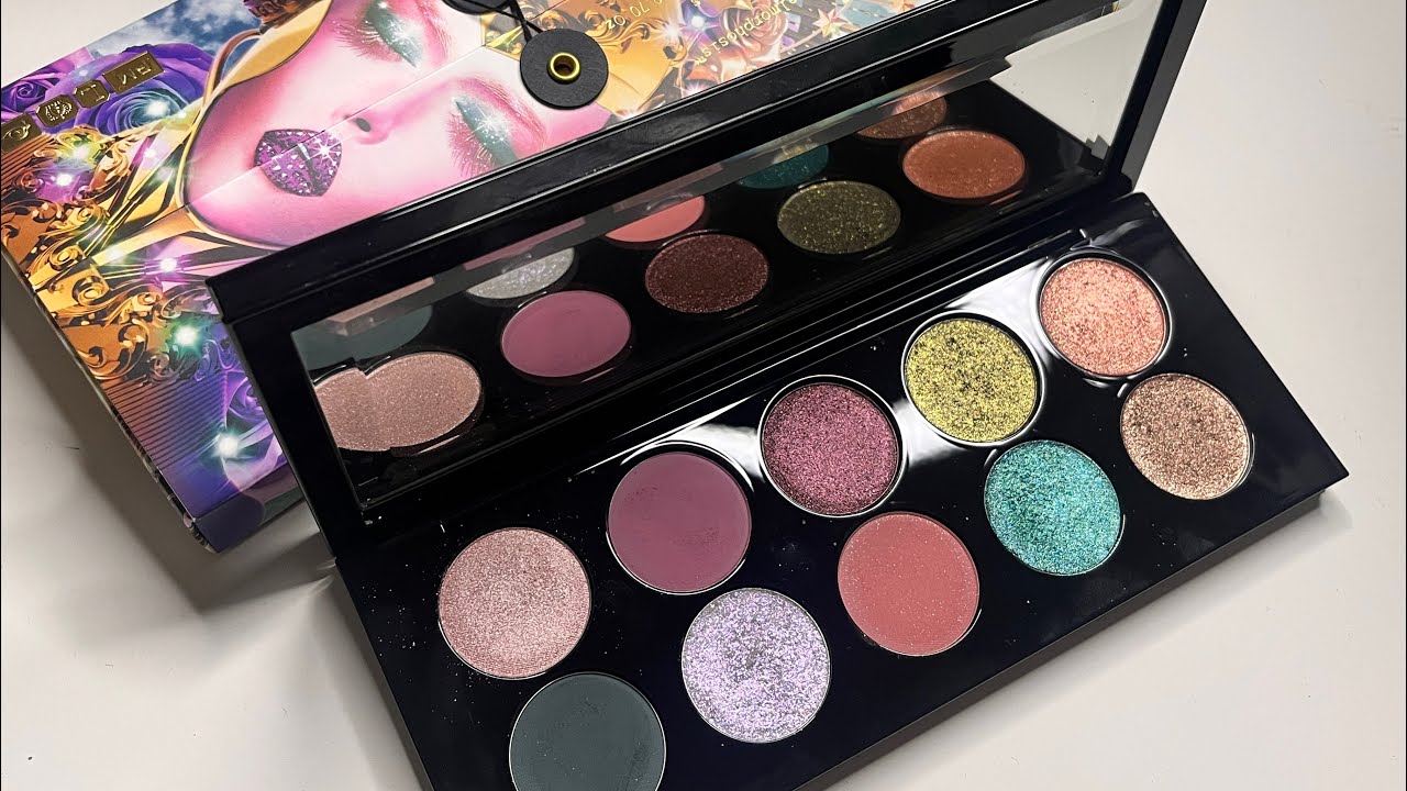 Pat McGrath Labs Mothership XII Petalmorphosis | demo & lots of comparison swatches