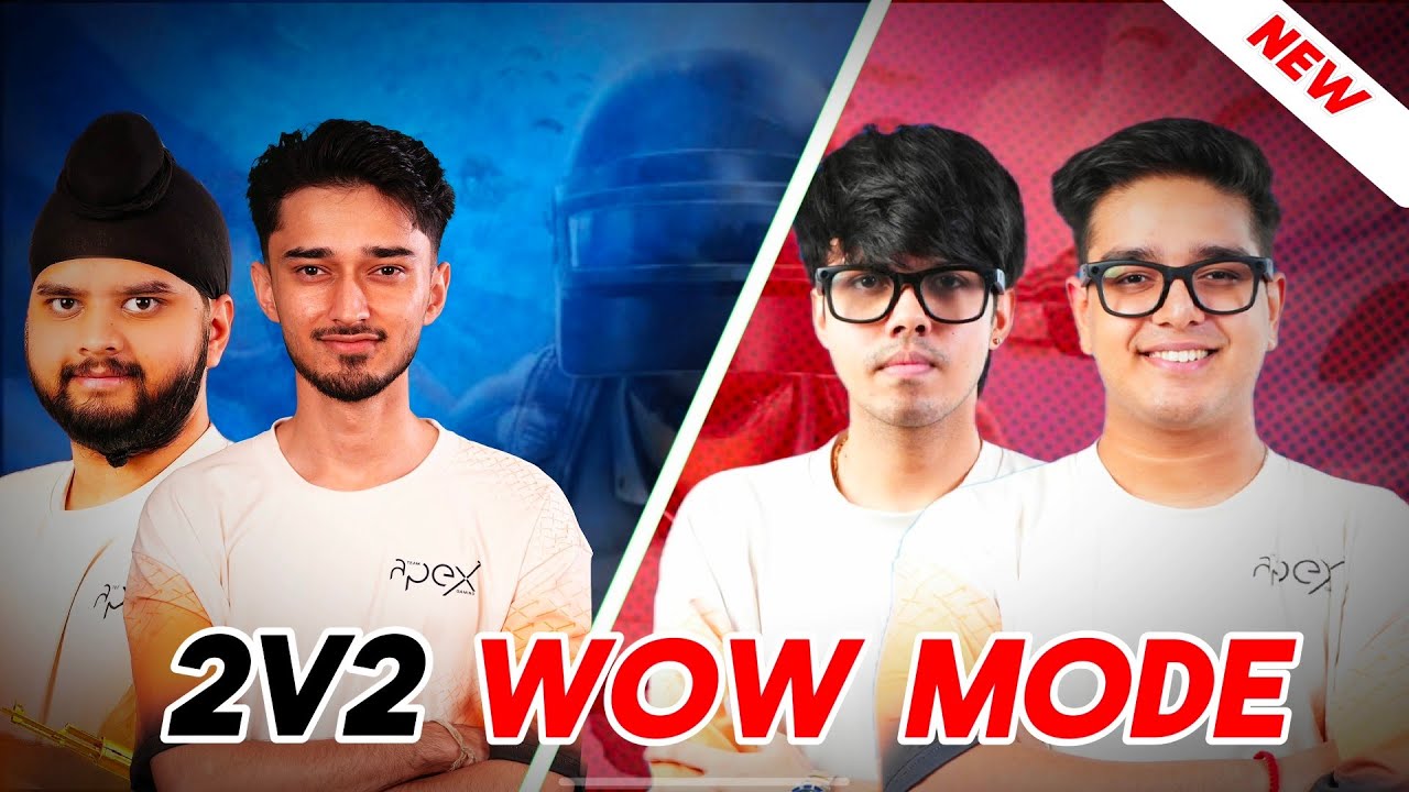 HarshuJod Hydro vs Jelly Kiolmao 2v2 New Wow Mode 🥶 HarshuJod Reflex Kio Shocked 😳 Best 2v2 Wow mode