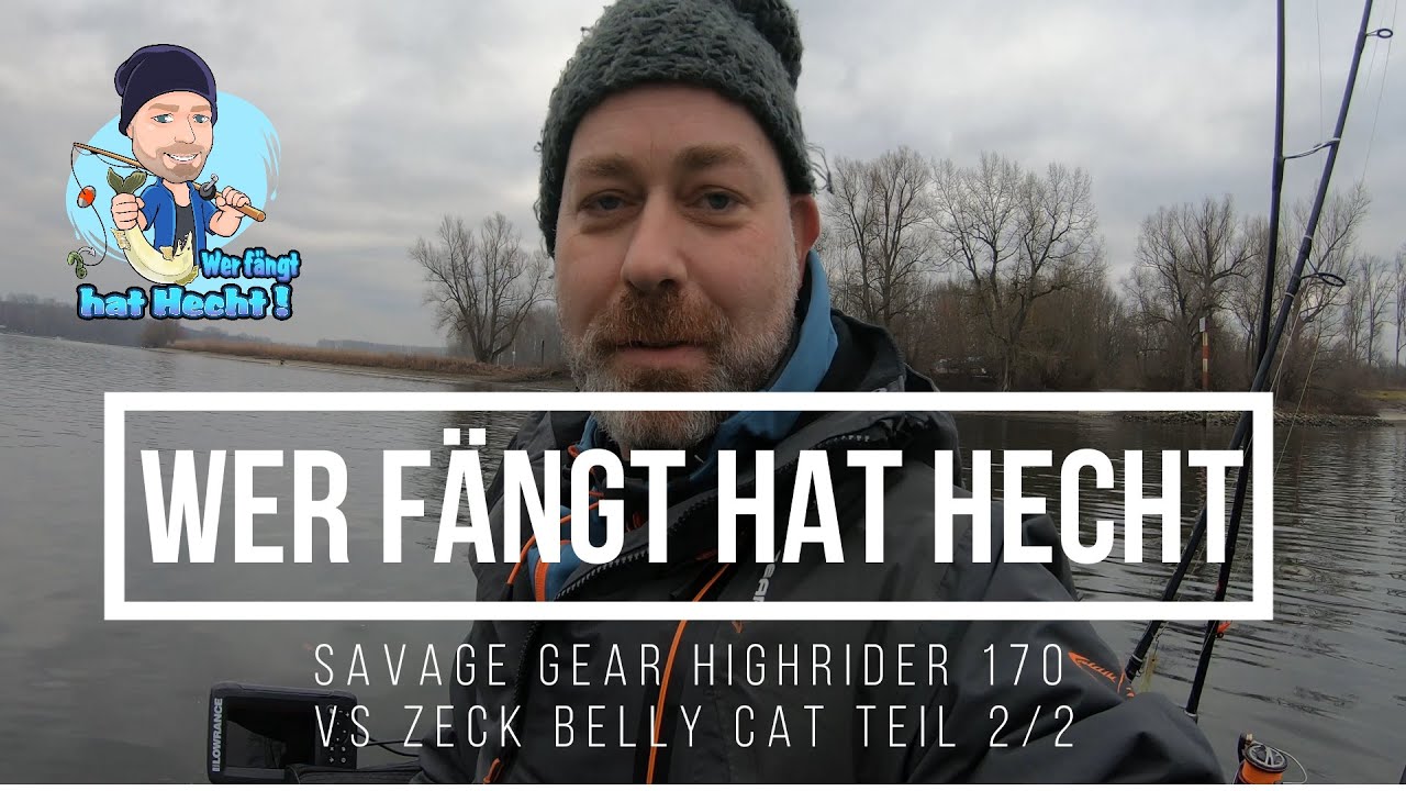 Unterwegs mit dem Belly Boat: Savage Gear Highrider 170 vs ZECK Belly Cat Teil 2/2