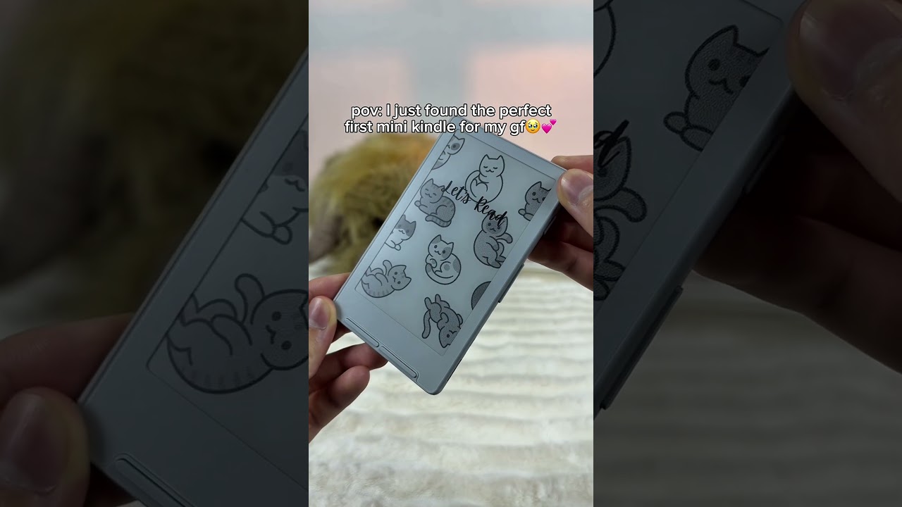 The perfect mini kindle for my kindle girlies