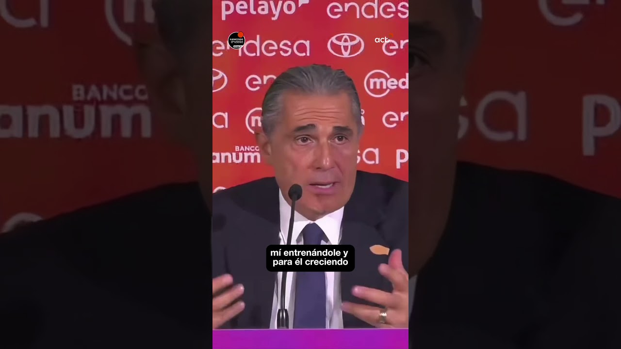 Las palabras de Sergio Scariolo para Sergio De Larrea ❤️🏀 | #SupercopaEndesa