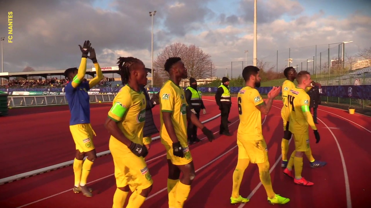 Entente SSG - FC Nantes : la  communion et la joie du vestiaire