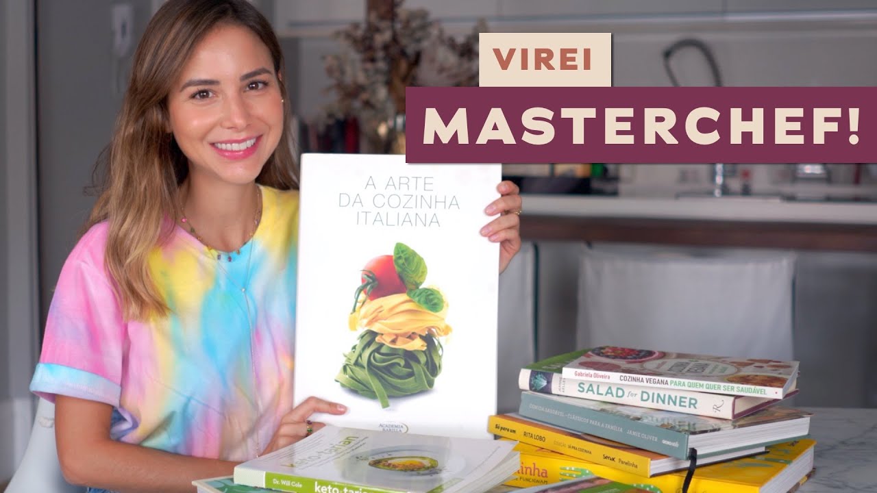 Meus LIVROS de CULINÁRIA