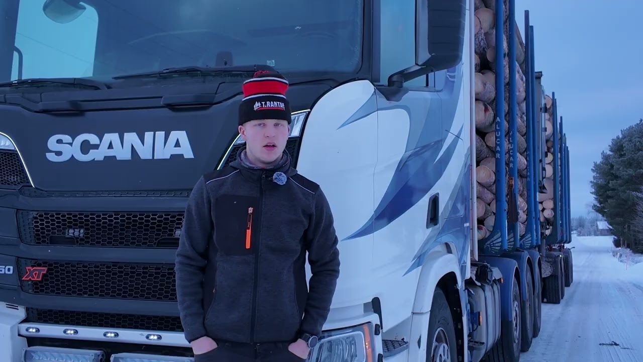 Haanpää puutavara autonkuljettaja
