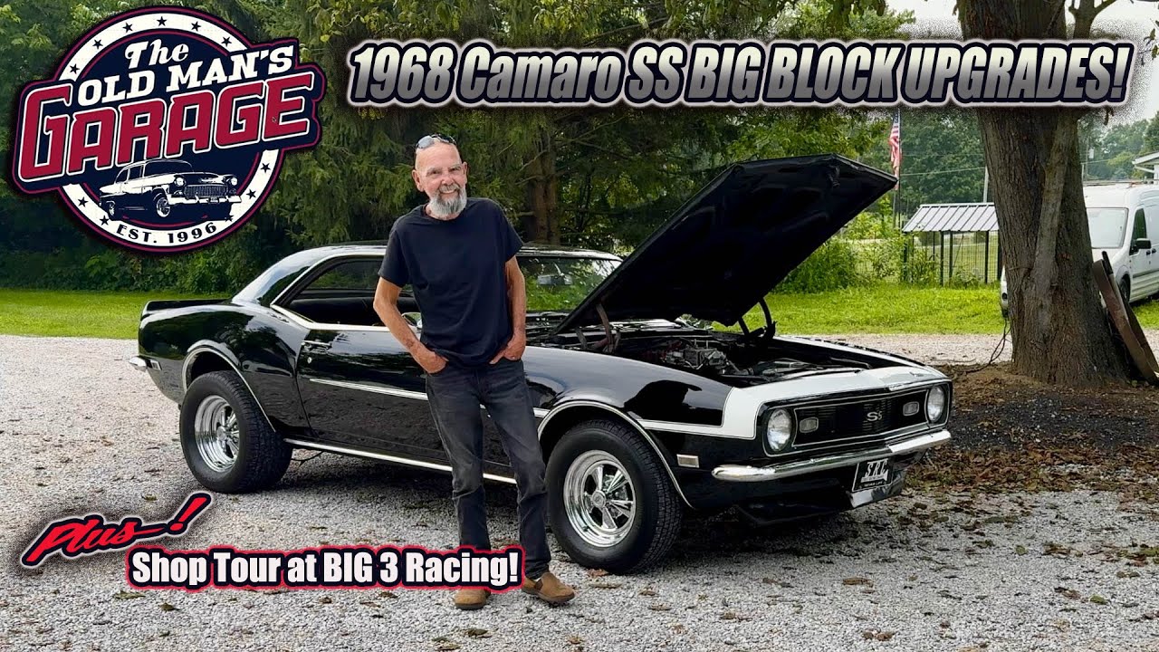 DENNY GETS ANOTHER SURPRISE!  1968 Camaro SS BIG BLOCK UPGRADES & @Classic GBody Garage  show!