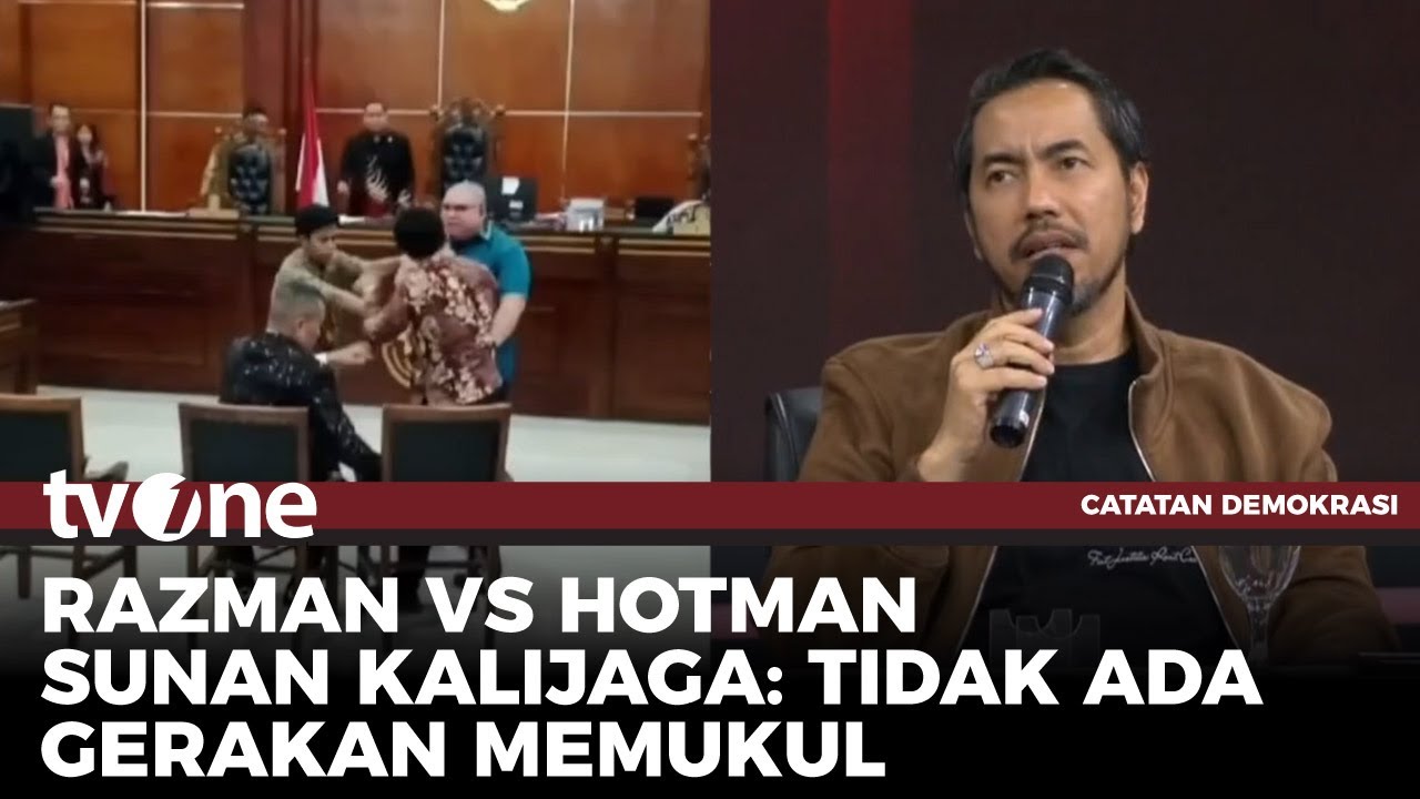 Sunan Kalijaga Ceritakan Panasnya Ruang Sidang Razman Vs Hotman: Saya Kecewa | tvOne