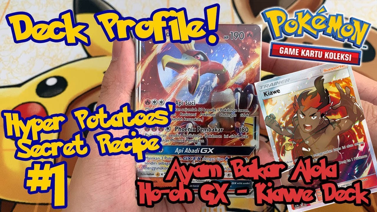 Deck Profile! Ho-oh GX Kiawe Deck - Pokemon TCG Indonesia