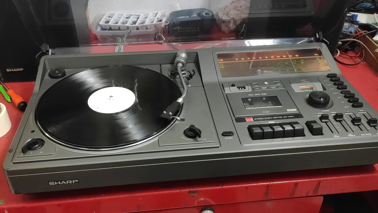 Sharp SG 320 H turntable 2