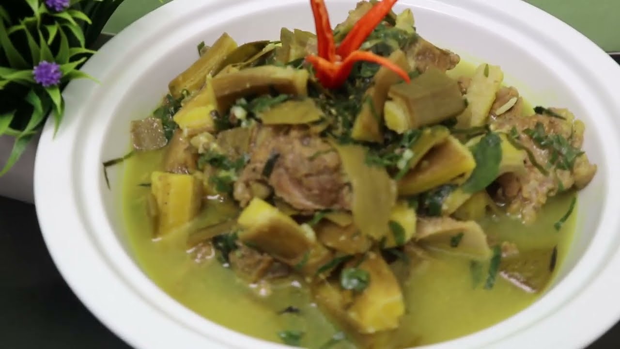 CANH XƯƠNG CHUỐI XANH  thơm ngon lạ miệng nấu kiểu này vét sạch nồi cơm | Bếp Của Quỳnh #03