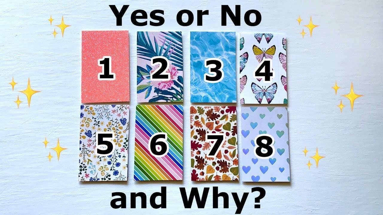 🔮👀SUPER DETAILED YES OR NO TO ANY QUESTION AND WHY🔮👀 PICK A CARD TAROT READING